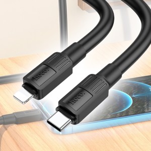 Кабель Hoco X84 Type-C to Lightning PD 1м, Черный (206)
