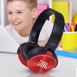 Бездротові навушники JB Wirelles 450BT Bluetooth, накладні, Червоний