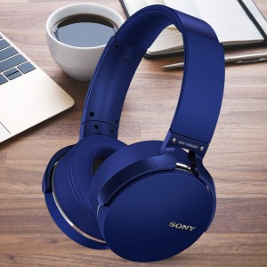 Беспроводные наушники накладные Extra BASS MDR-XB950BT, Синий Беспроводные наушники накладные Extra BASS MDR-XB950BT, Синий