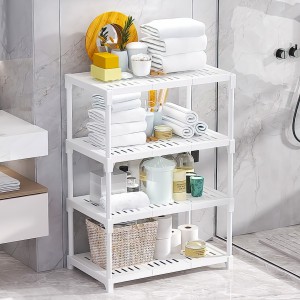 Многофункциональная полка-органайзер для различных вещей ISR Storage Rack на 4 полки Белый (2149) Многофункциональная полка-органайзер для различных вещей ISR Storage Rack на 4 полки Белый (2149)