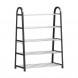 Напольная стойка-оганайзер для обуви на 5 полок Shoe Rack U-shaped YH8810-5 Черный (2114)