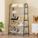 Напольная стойка-оганайзер для обуви на 5 полок Shoe Rack U-shaped YH8810-5 Черный (2114)