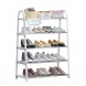 Підлогова стійка-оганайзер для взуття на 5 полиць Shoe Rack U-shaped YH8810-5 Білий (2114)