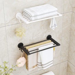 Настенная самоклеющаяся вешалка в ванную Towel Rack YH6613 Белый (2128)