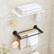 Настінна самоклеюча вішалка у ванну Towel Rack YH6613 Білий (2128)