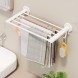 Настенная самоклеющаяся вешалка в ванную Towel Rack YH6613 Белый (2128)