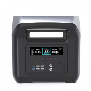 Портативная многофункциональна зарядная станция GD Super 1500W / 1280Wh / 24V (2507)