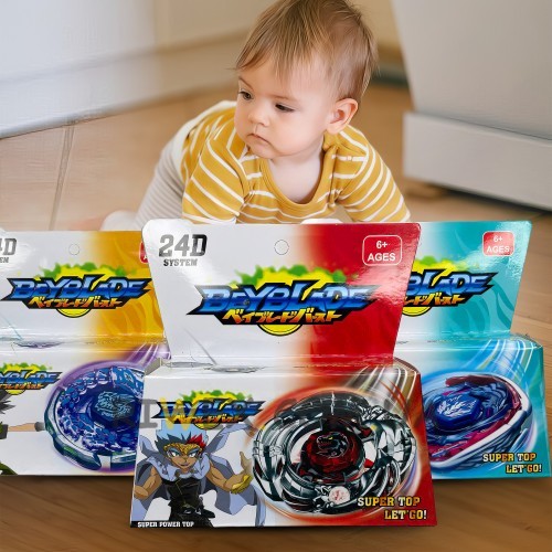 Интерактивная детская пусковая игрушка волчок Beyblade CC2016 Super Top 24D в ассортименте