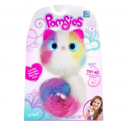 Интерактивная детская мягкая игрушка кошечка Помсис Кали Skyrocket Pomsies Interactive Toys Cat Kali