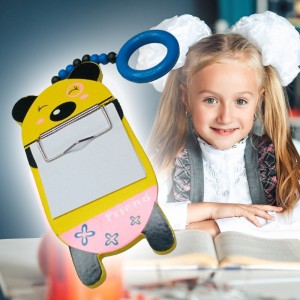 Утримувач для листів Friend, у вигляді кумедних тваринок з кільцем для підвішування, Жовтий (B)