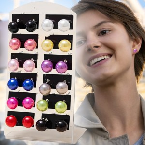 Серьги «гвоздики» жемчужинки (B) Серьги «гвоздики» жемчужинки (B)