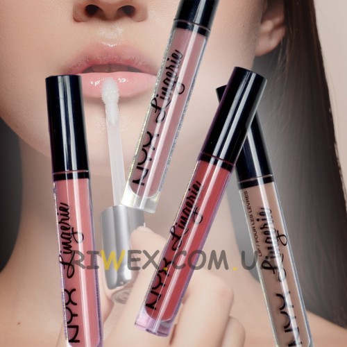 Набор блесков для губ NYX BRIGHT LIP GLOSS 12 цветов (AHMD) 