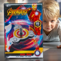 Дитяча іграшка спіннер-дзига Супергерої BEYBLADE N0 TY002 Залізна Людина (B) 