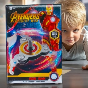 Дитяча іграшка спіннер-дзига Супергерої BEYBLADE N0 TY002 Залізна Людина (B) 