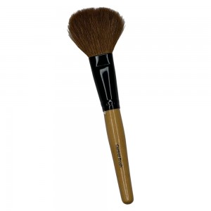 Кисточка для пудры светлое дерево Basic House, 17см (AHMD)