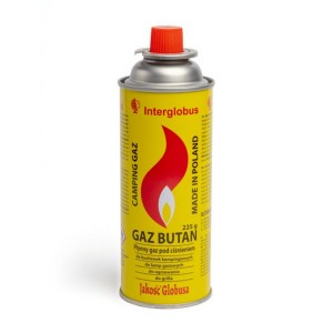 Картридж газовий з'єднання цангове  Interglobus CH0225 400 мл (227г) 