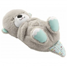 Детская успокаивающая мягкая игрушка-ночник для сна с функцией дыхания "Сказочная выдра" Светло-серый (HA-400) Детская успокаивающая мягкая игрушка-ночник для сна с функцией дыхания "Сказочная выдра" Светло-серый (HA-400)
