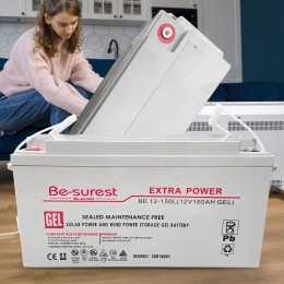 Гелевий акумулятор-батерея Be-surest extra power 150 Ah/12V