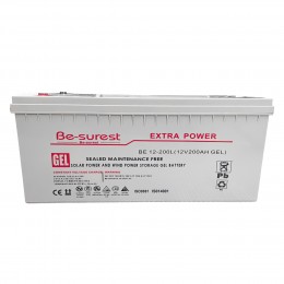 Гелевий акумулятор-батерея Be-surest extra power 200 Ah/12V