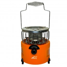 Портативний газовий обігрівач-плита для дома та кемпінгу 2в1 Outdoor 2в1 Heater/Stove APG-2000G