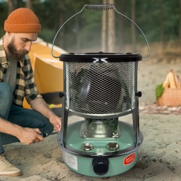 Портативний гасовий обігрівач-плита для дома та кемпінгу Kerosene Heater Geluna ALP-229A