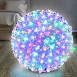 Різнокольоровий світлодіодний шар-гірлянда 100 Led Ball Light (В)