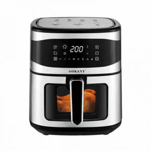 Повітряна електрична мультипіч-аерофритюрниця Sokany SK-10050 8.5 л 1800 Вт (2358)