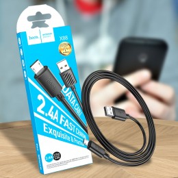 Кабель для зарядки и синхронизации USB-Micro-USB, 2.4А, 1 м