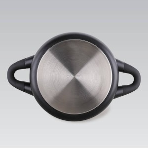 Каструля з індукційним дном і кришкою бакелітова ручка Maestro MR-4017-18 2,2 л 18 см (235) Каструля з індукційним дном і кришкою бакелітова ручка Maestro MR-4017-18 2,2 л 18 см (235)