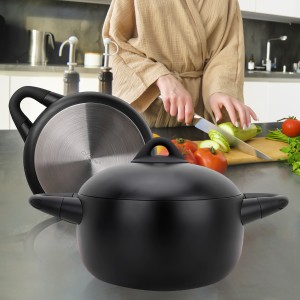 Каструля з індукційним дном і кришкою бакелітова ручка Maestro MR-4017-18 2,2 л 18 см (235) Каструля з індукційним дном і кришкою бакелітова ручка Maestro MR-4017-18 2,2 л 18 см (235)