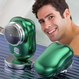 Портативна електрична бритва Mini Shaver P10 XL-510, USB Type-C, 3 Вт, Зелений