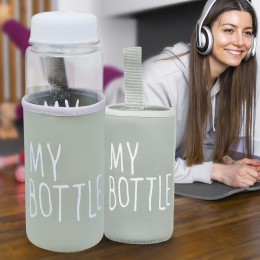 Бутылка для воды в чехле My Bottle в чехле 500 мл Белый