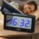 Електронний настільний годинник LED Alarm Clock VST-732Y USB, з синім підсвічуванням