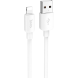 Зарядный кабель для зарядки и передачи данных Hoco X96 USB - Apple Lightning 1м Белый (206)