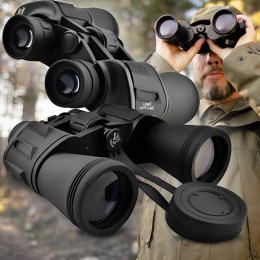 Кемпінговий водонепроникний бінокль зі світлочутливими лінзами Binoculars Water Proof 7351 50мм Чорний (ЖЯ)