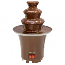 Компактный кухонный электрический шоколадный фонтан мини фондю Mini Chocolate Fondue Fountain (ЖЯ)