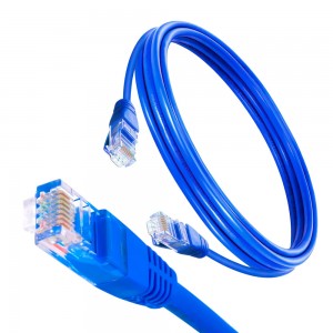 Кабель патч-корд UTP CAT 5e LAN 25 м, Голубой (206)