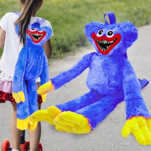Дитячий плюшевий рюкзак-іграшка Хаги Ваги, Синій