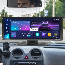 Автомобильная мультимедийная беспроводная автомагнитола монитор 10.26ʼʼ CarPlay Android Auto (224)