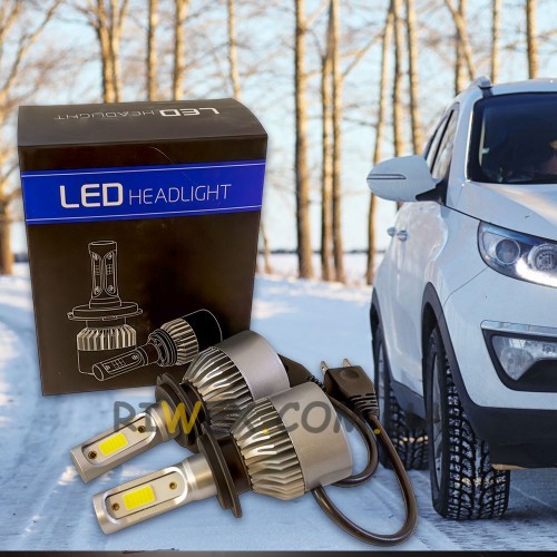 Комплект LED ламп HeadLight LED S2 H7 (224)