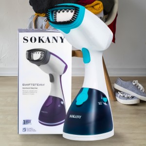 Ручний відпарювач для одягу Sokany AJ-2205 1200 Вт Бірюзовий (2358)