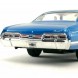 Колекційна металева інерційна модель машинка Kinsmart 1:43 1967 Chevrolet Impala KT5418W Блакитний (IGR24)