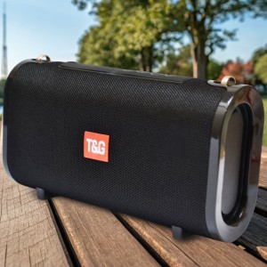 Портативна бездротова Bluetooth Колонка TG-123, Чорний
