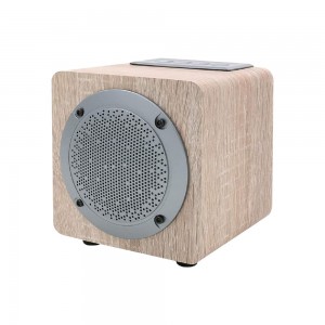 Портативна бездротова колонка UKC BY3080 Bluetooth, Світле дерево (206)