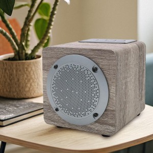 Портативна бездротова колонка UKC BY3080 Bluetooth, Сіре дерево (206)