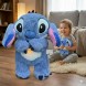 Мягкая игрушка «Веселый Стич» с функцией дыхания, Синий