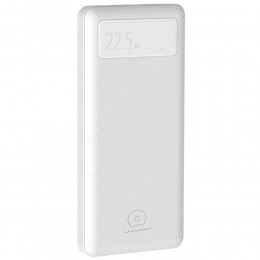 Портативное зарядное устройство УМБ WUW Y100 20000mAh с быстрой зарядкой, Белый