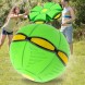 Дитячий ігровий складний літаючий м'яч трансформер Flat Ball Disc Зелений 