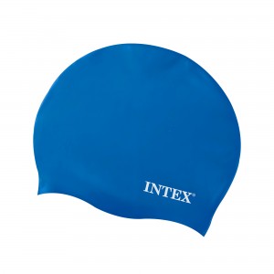 Універсальна силіконова шапочка для плавання Intex 55992 від 8 років Синій