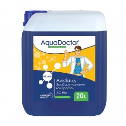 Универсальная химия для очистки и дезинфекции бассейна AquaDoctor АС MIX альгицид 20л 021652 (AT)